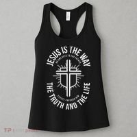 Jesus Is The Way The Truth And The Life Women's Tank Top thumb 3