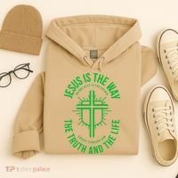 Jesus Is The Way The Truth And The Life Hoodie thumb 4