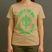 Jesus Is The Way The Truth And The Life T-Shirt thumb 4