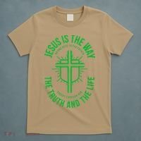 Jesus Is The Way The Truth And The Life T-Shirt thumb 5
