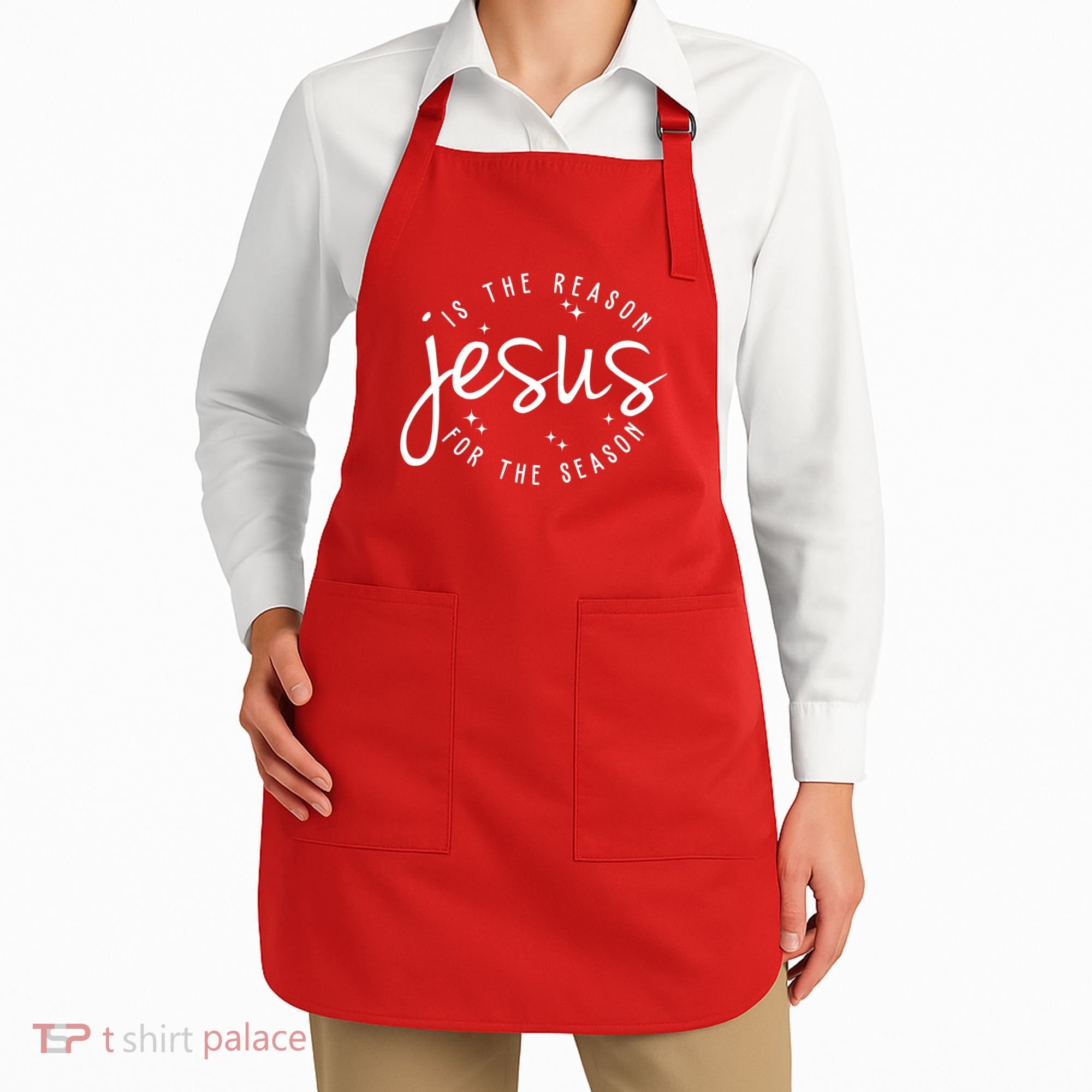 Jesus Is The Reason For The Season Holiday Apron