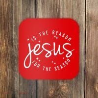 Jesus Is The Reason For The Season Holiday Coaster thumb 0