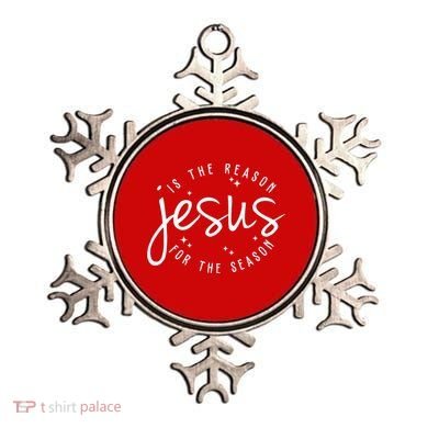 Jesus Is The Reason For The Season Holiday Ornament