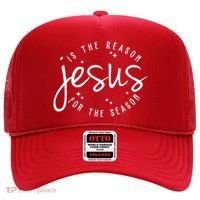 Jesus Is The Reason For The Season Holiday Hat thumb 0