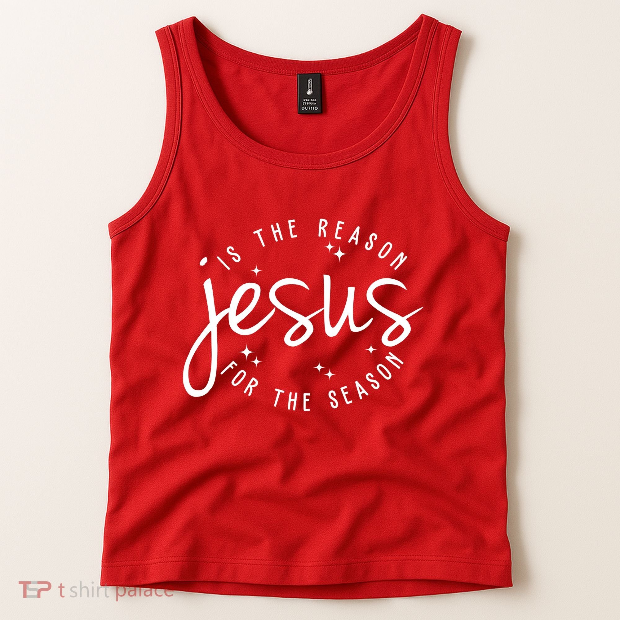 Jesus Is The Reason For The Season Holiday Tank Top