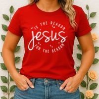 Jesus Is The Reason For The Season Holiday Women's T-Shirt thumb 2