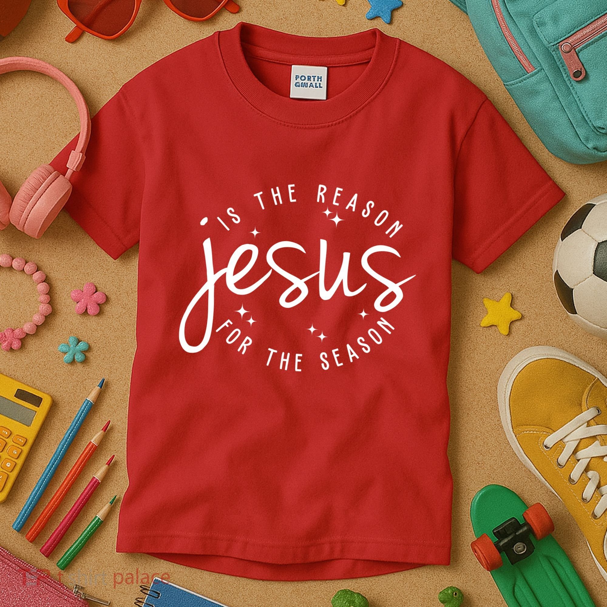 Jesus Is The Reason For The Season Holiday Kids T-Shirt
