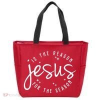 Jesus Is The Reason For The Season Holiday Tote Bag thumb 0