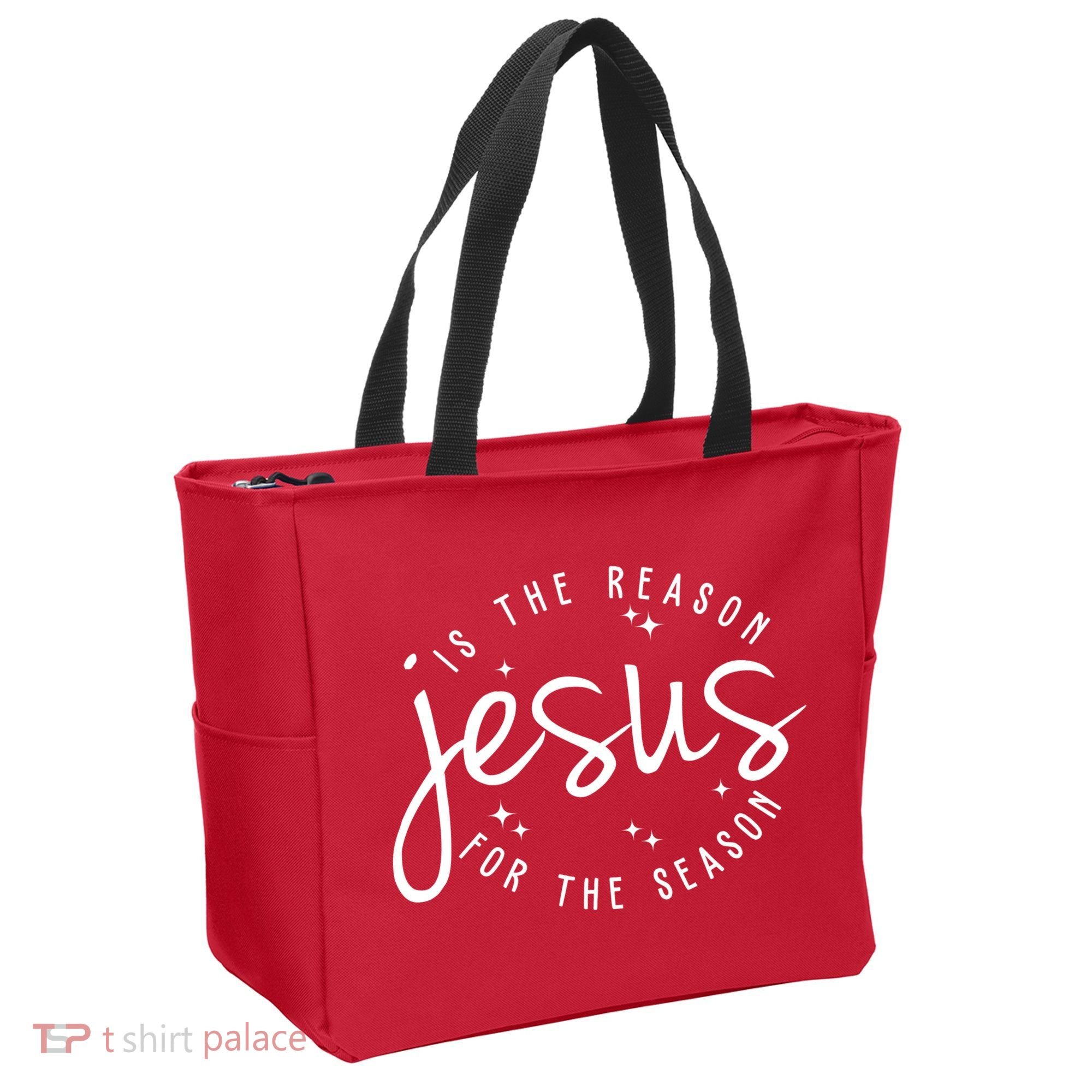 Jesus Is The Reason For The Season Holiday Tote Bag