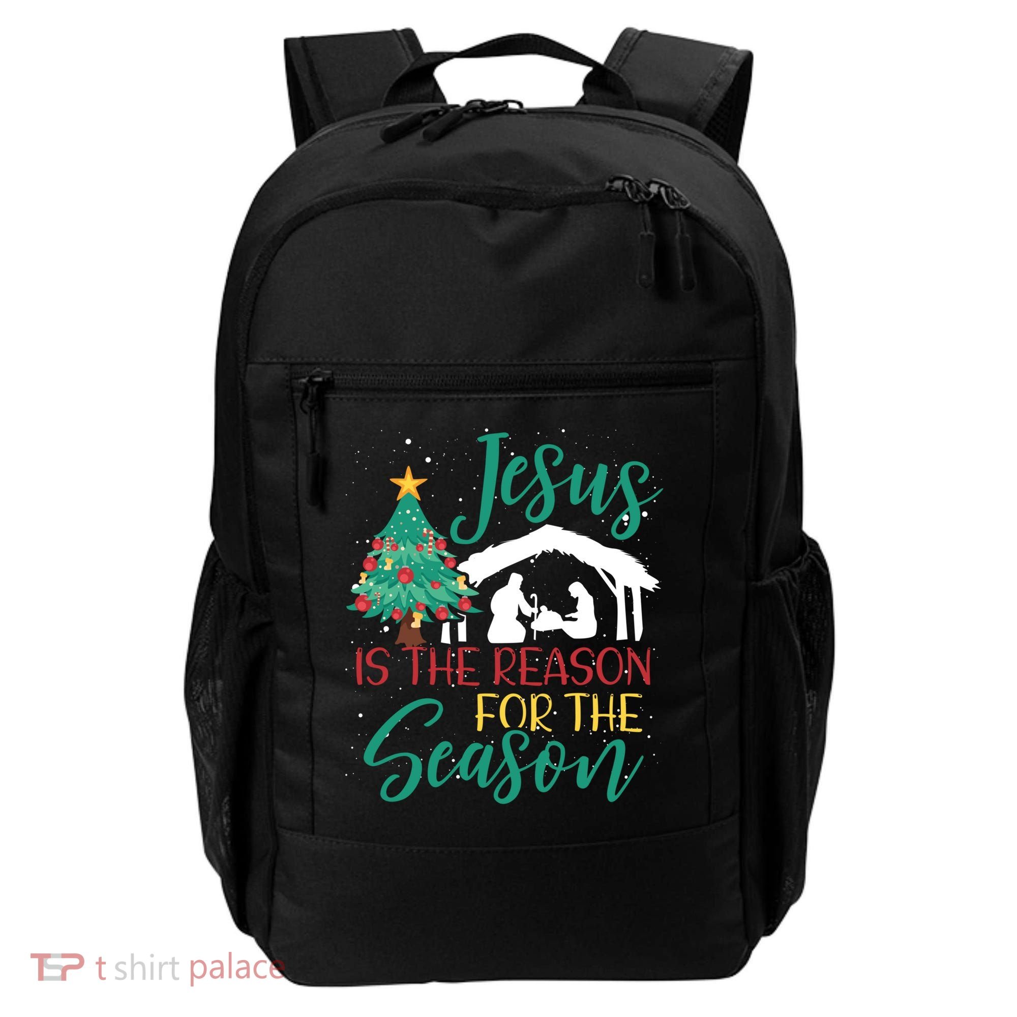 Jesus Is The Reason For The Season Christian Believer Gift Backpack