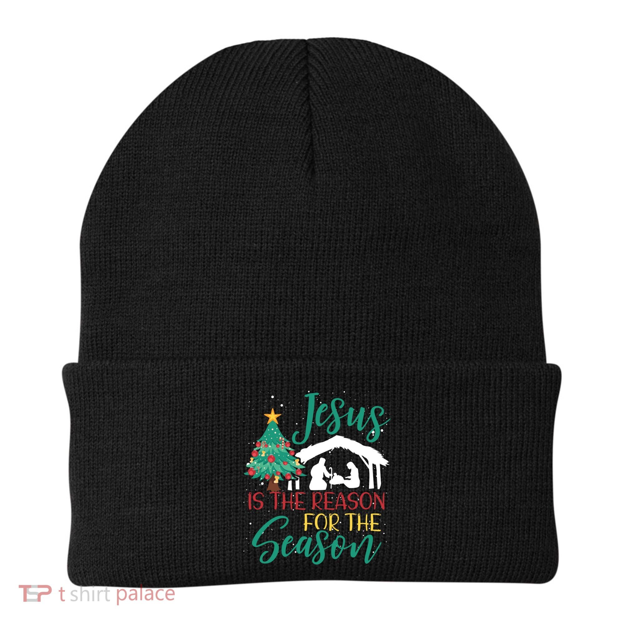 Jesus Is The Reason For The Season Christian Believer Gift Beanie