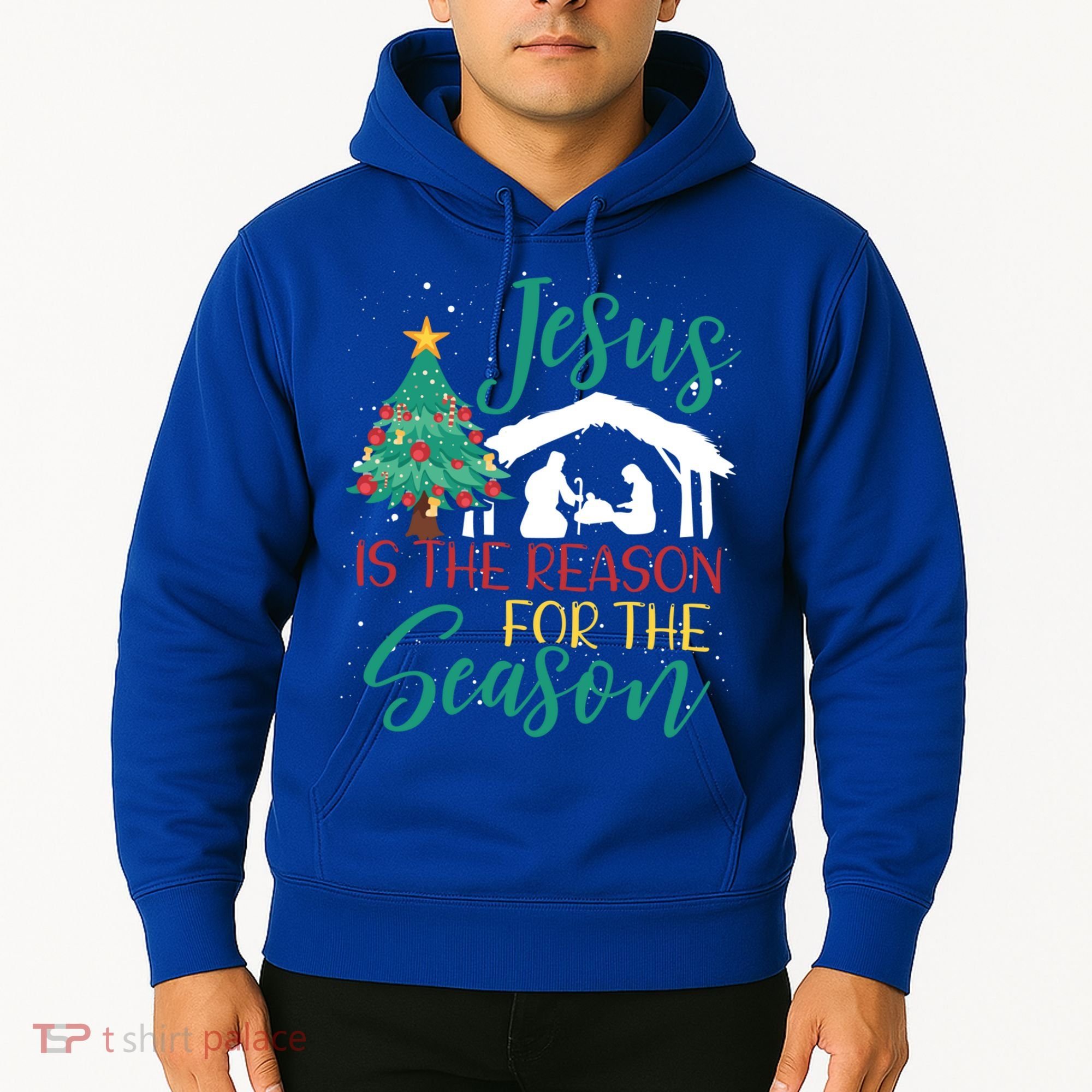 Jesus Is The Reason For The Season Christian Believer Gift Hoodie