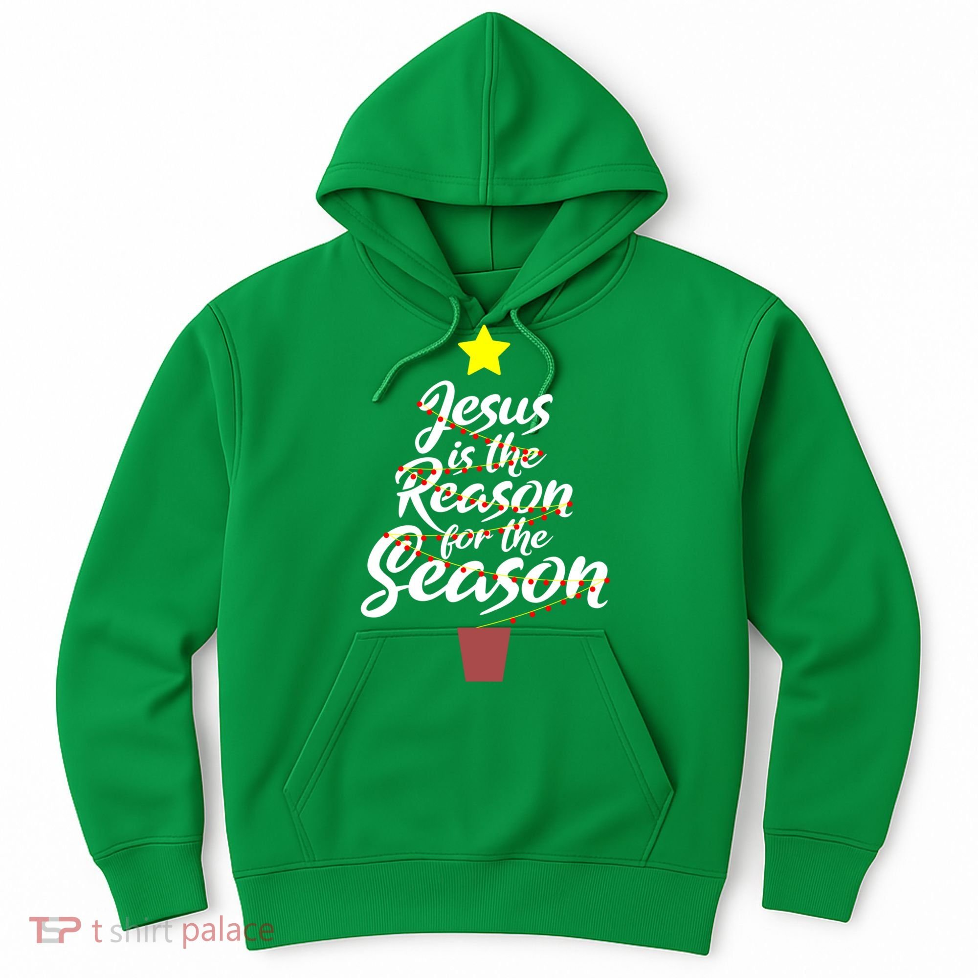 Jesus Is The Reason For The Season Faith Christmas Pajamas Hoodie