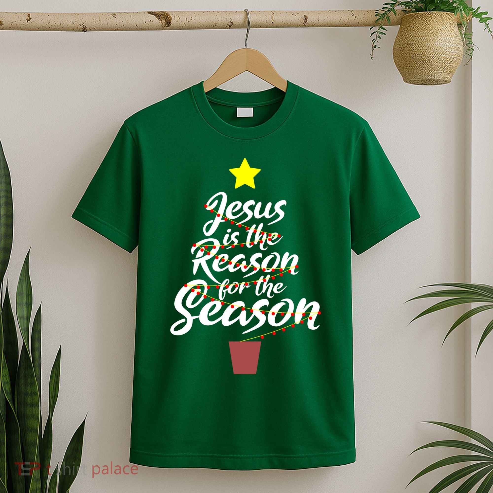 Jesus Is The Reason For The Season Faith Christmas Pajamas T-Shirt