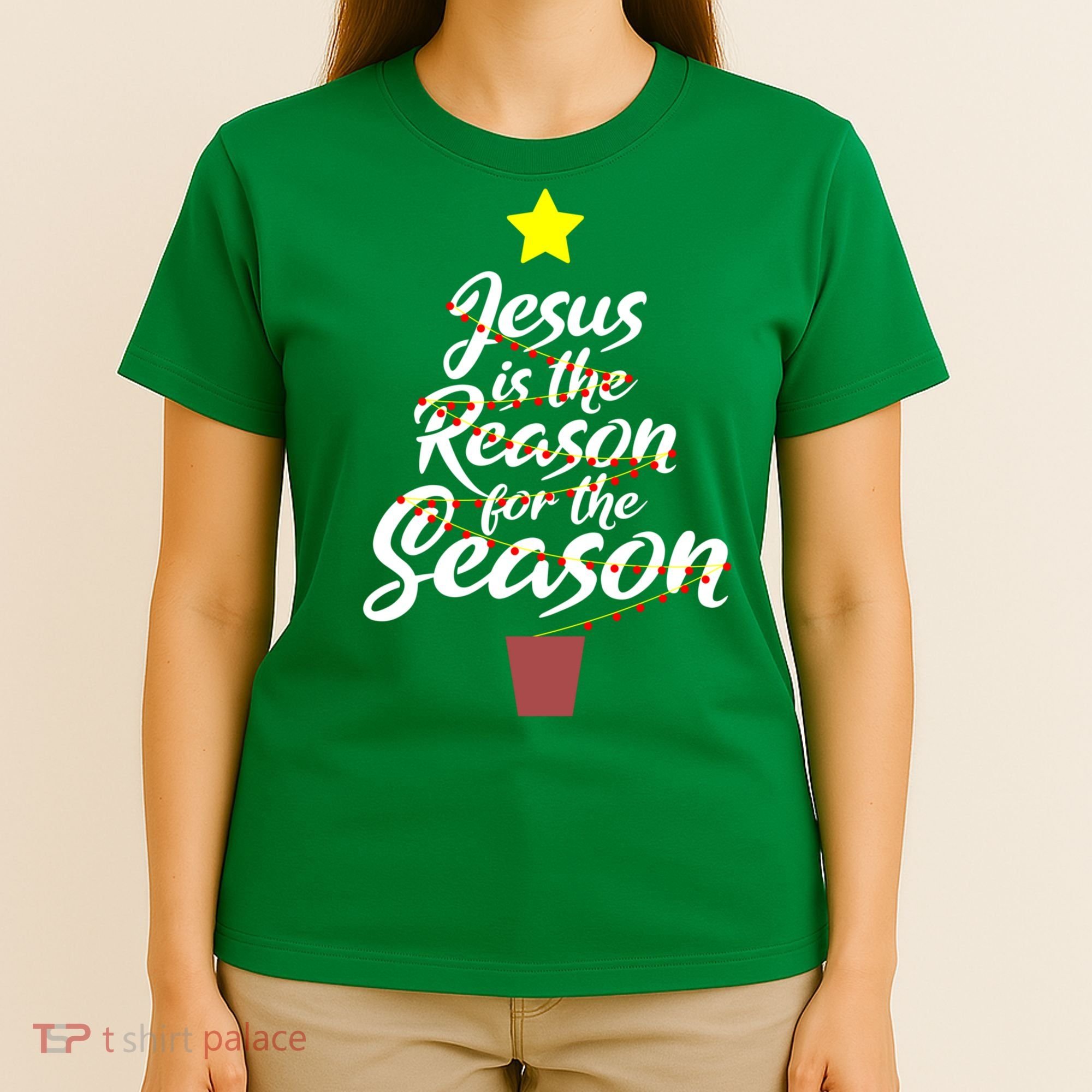 Jesus Is The Reason For The Season Faith Christmas Pajamas T-Shirt