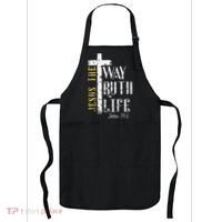 Jesus is the way truth and life John 146 Apron thumb 0