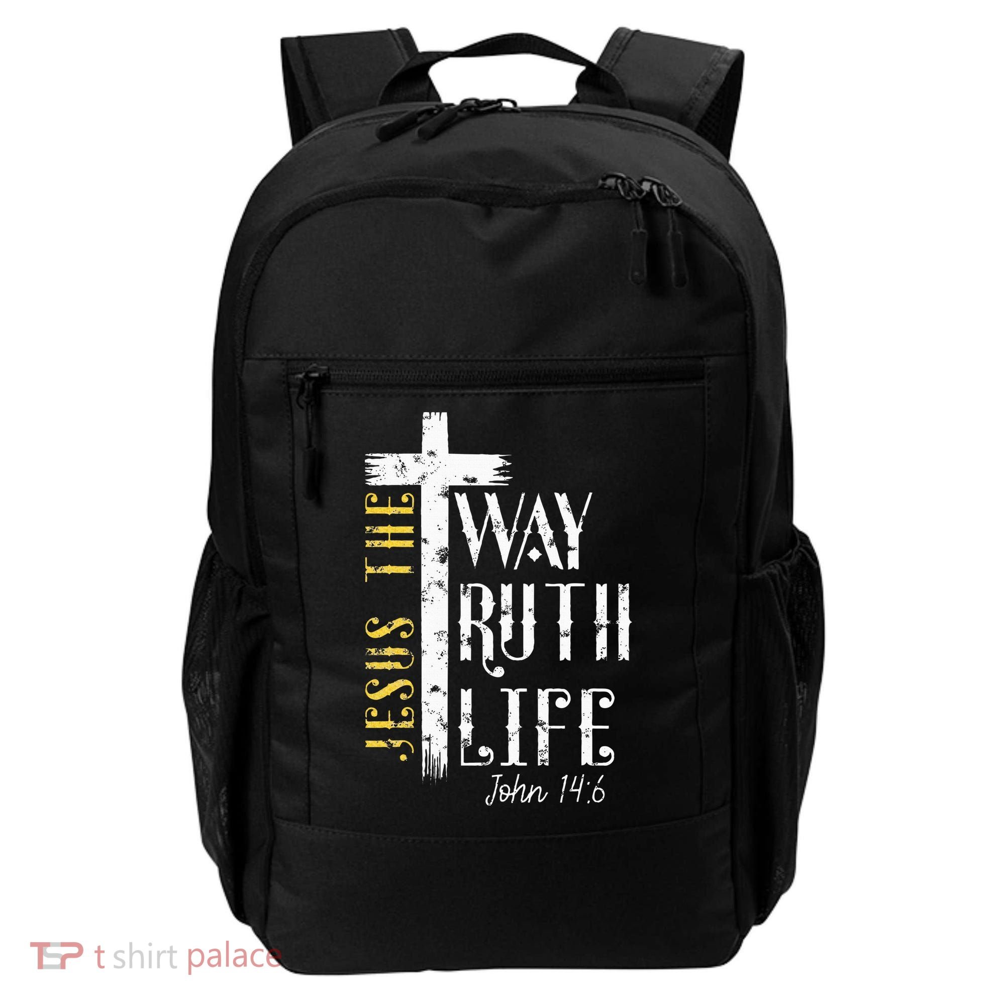 Jesus is the way truth and life John 146 Backpack