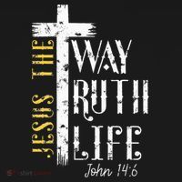 Jesus is the way truth and life John 146 Women's Hoodie thumb 2