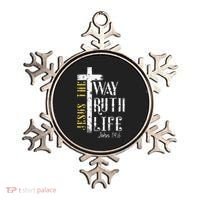 Jesus is the way truth and life John 146 Ornament thumb 0