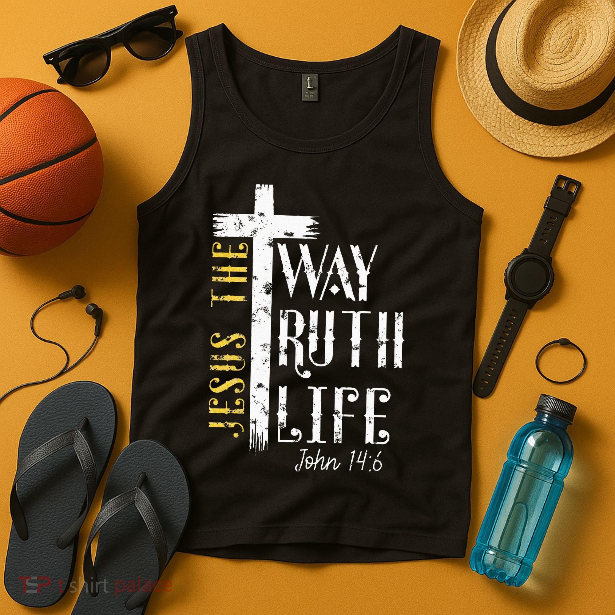 Jesus is the way truth and life John 146 Tank Top