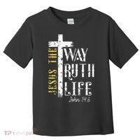 Jesus is the way truth and life John 146 Toddler T-Shirt thumb 0
