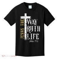 Jesus is the way truth and life John 146 Kids T-Shirt thumb 0