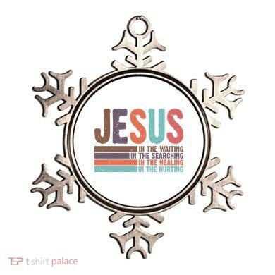 Jesus In The Waiting Quote Christian Vintage Ornament