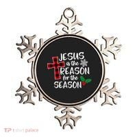 Jesus Is The Reason For The Season Christian Christmas Meaningful Gift Ornament thumb 0