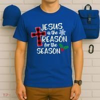Jesus Is The Reason For The Season Christian Christmas Meaningful Gift T-Shirt thumb 6