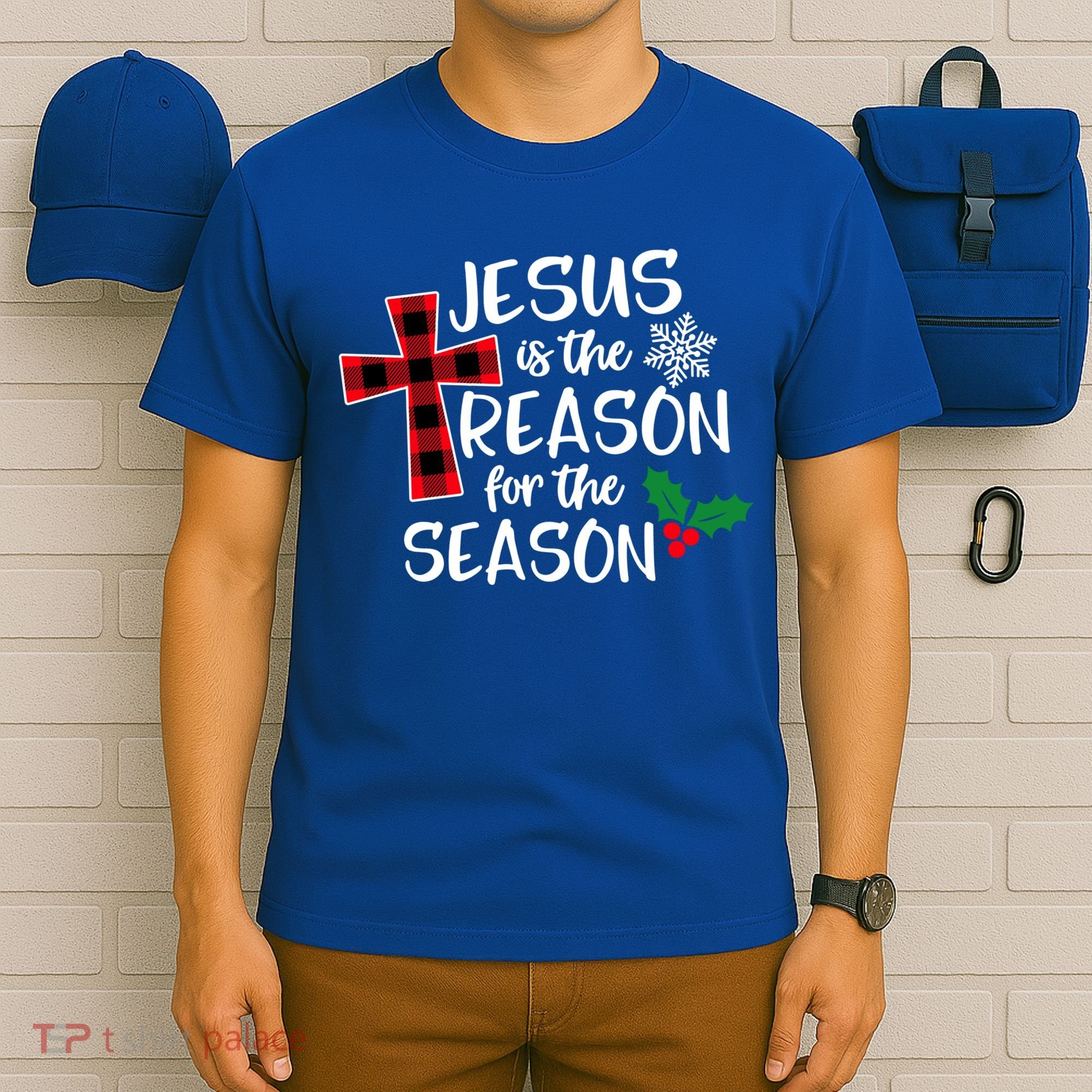 Jesus Is The Reason For The Season Christian Christmas Meaningful Gift T-Shirt