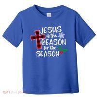 Jesus Is The Reason For The Season Christian Christmas Meaningful Gift Toddler T-Shirt thumb 0