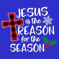 Jesus Is The Reason For The Season Christian Christmas Meaningful Gift Women's Long Sleeve Shirt thumb 2