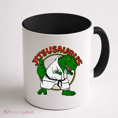 Jitsusaurus Coffee Mug back