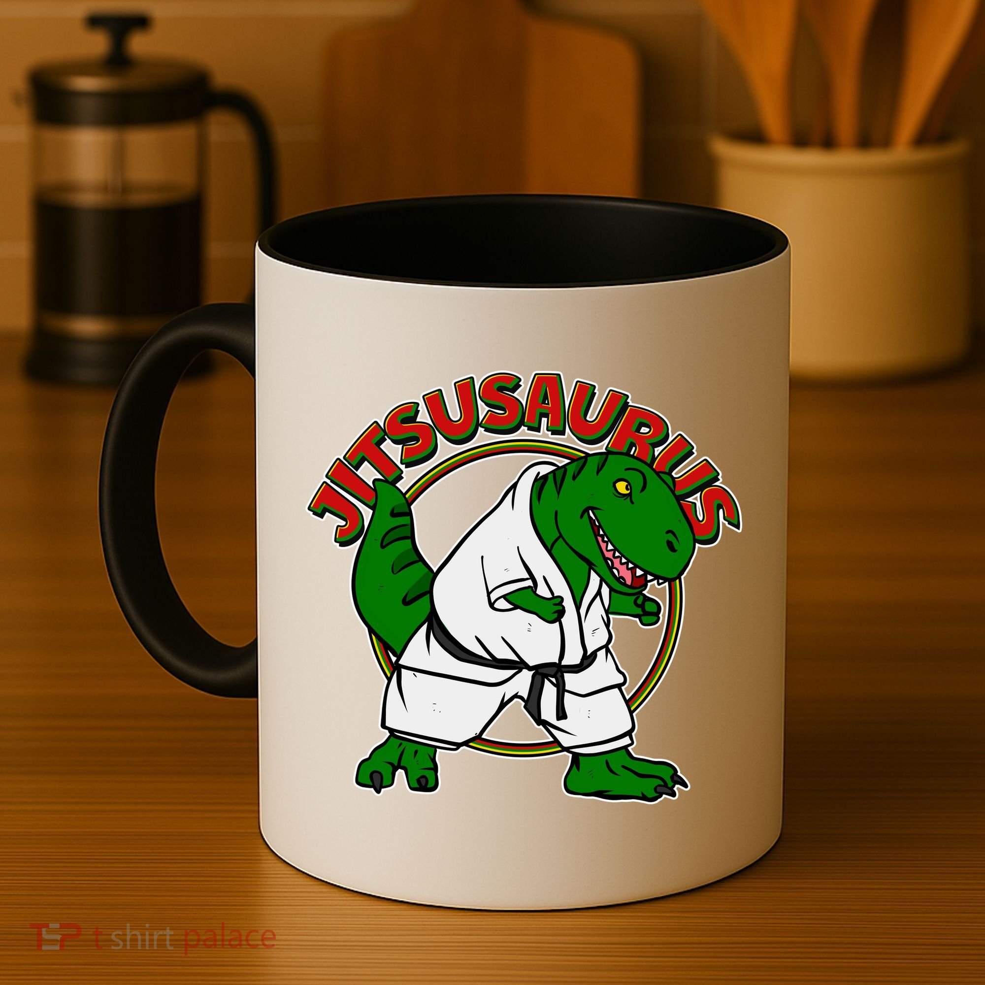 Jitsusaurus Coffee Mug