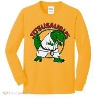 Jitsusaurus Kids Long Sleeve Shirt thumb 0