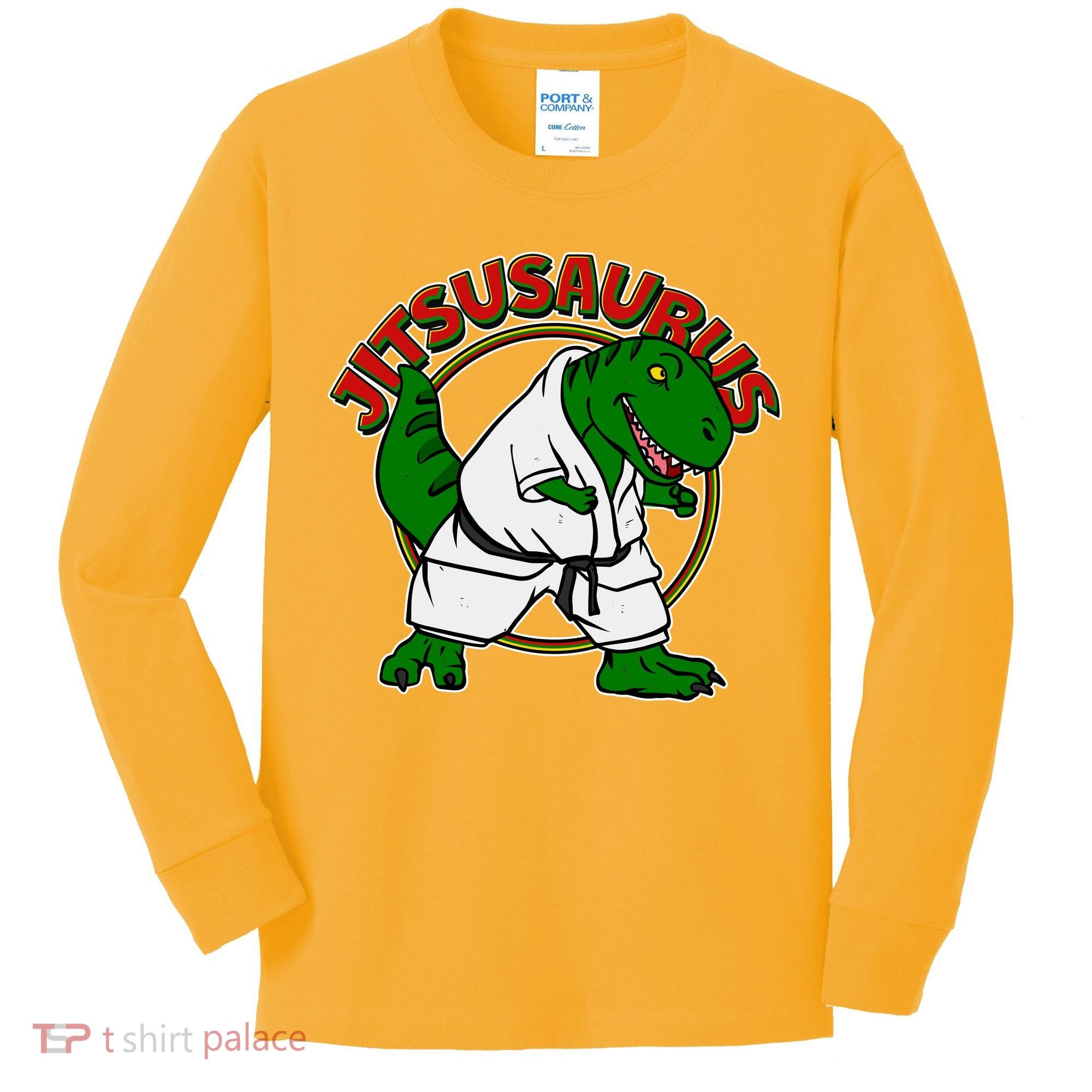 Jitsusaurus Kids Long Sleeve Shirt
