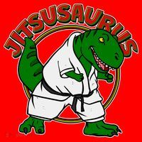 Jitsusaurus Santa Hat thumb 1