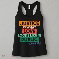 Justice Is What Love Looks Like In Public Social Justice Women's Tank Top thumb 3