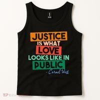 Justice Is What Love Looks Like In Public Social Justice Tank Top thumb 2
