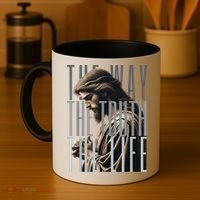Jesus Is Way Truth And The Life Catholic Bible Quote Coffee Mug thumb 4