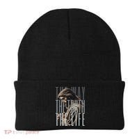 Jesus Is Way Truth And The Life Catholic Bible Quote Beanie thumb 0