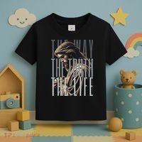 Jesus Is Way Truth And The Life Catholic Bible Quote Toddler T-Shirt thumb 3