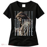 Jesus Is Way Truth And The Life Catholic Bible Quote Women's T-Shirt thumb 0