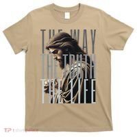Jesus Is Way Truth And The Life Catholic Bible Quote T-Shirt thumb 0