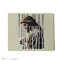 Jesus Is Way Truth And The Life Catholic Bible Quote Mousepad thumb 0