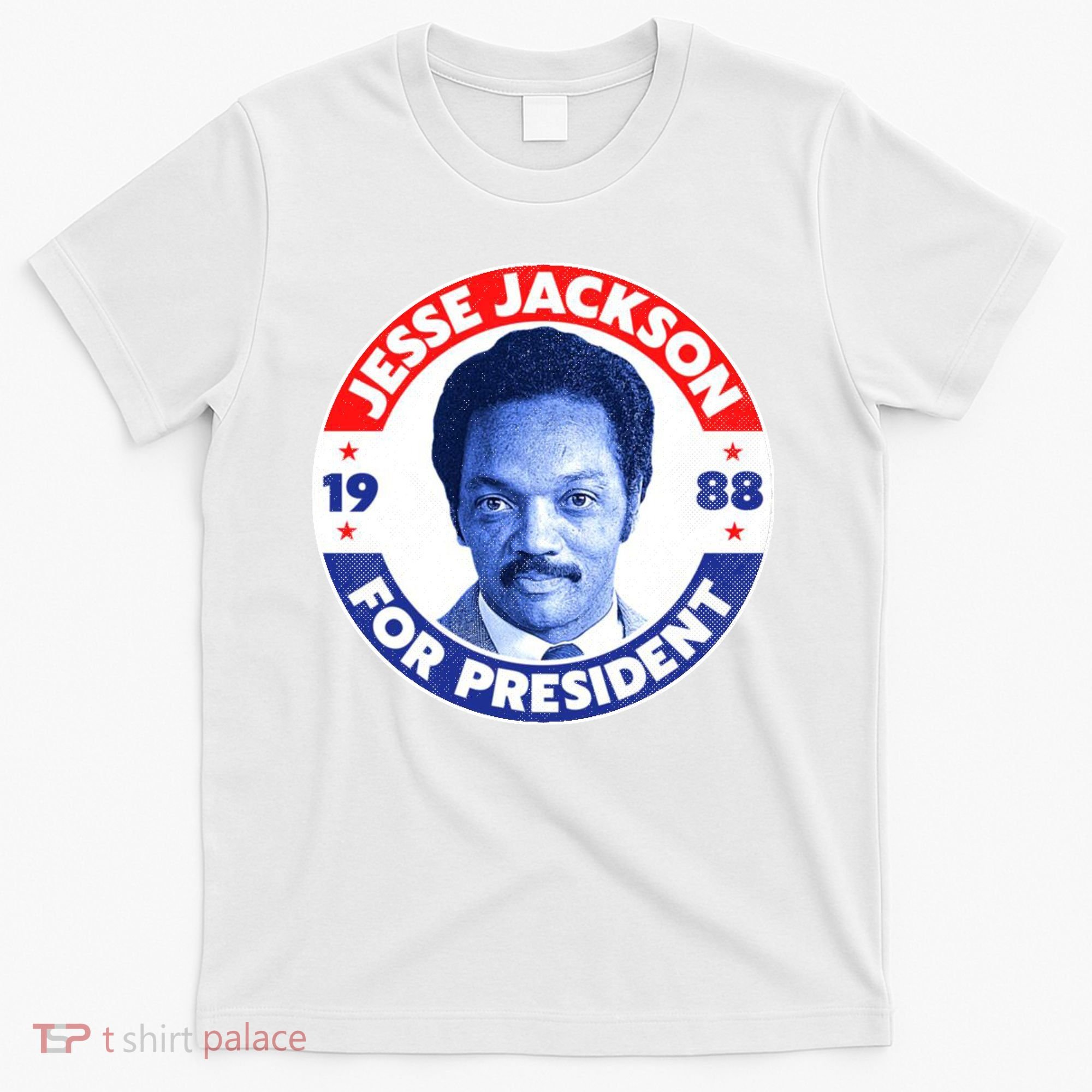 Jesse Jackson 1988 Vintage Retro President T-Shirt