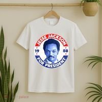 Jesse Jackson 1988 Vintage Retro President T-Shirt thumb 2