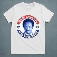 Jesse Jackson 1988 Vintage Retro President T-Shirt thumb 5