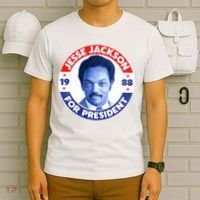 Jesse Jackson 1988 Vintage Retro President T-Shirt thumb 6