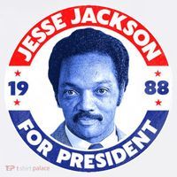 Jesse Jackson 1988 Vintage Retro President T-Shirt thumb 7